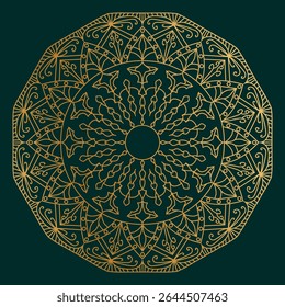 luxury ornamental mandala design background	