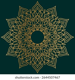 luxury ornamental mandala design background	