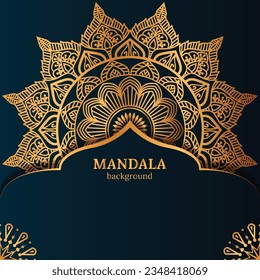 luxury ornamental mandala design baclground template