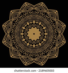 Luxury Ornamental Mandala Design Illustration