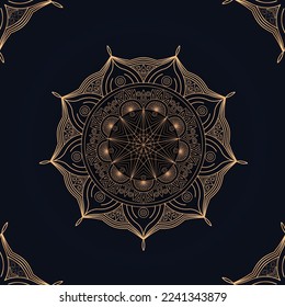 Luxury ornamental mandala design pattern art wallpaper. islamic, turkish , indian, yoga, royal, luxury, arabic, mordan mandala.