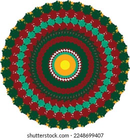 luxury ornamental mandala for Henna, Mehndi, tattoo, decoration, Decorative ornament in ethnic oriental style,
 Template for textiles, curtains, clothes, shirts, scarves, pillows and wallpaper.