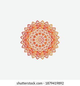 Luxury ornamental mandala pattern design Free Vector
