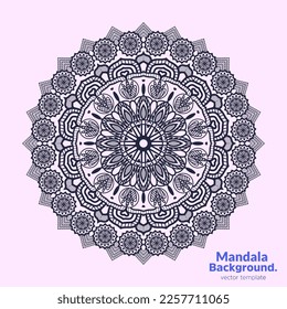 Luxury ornamental mandala pattern design