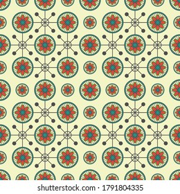 Patrón de Mandala ornamental de lujo. - Vector.
