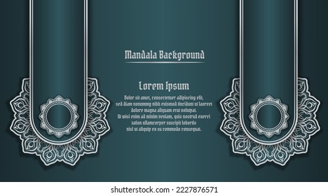 luxury ornamental mandala, vector design