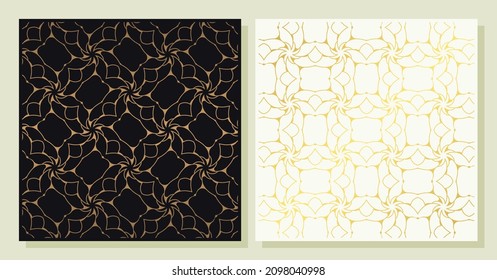 Fondo de textura de patrón ornamental de lujo