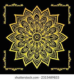 Luxury ornamental vector mandala design