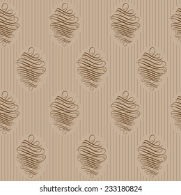 Luxury ornamental  wallpaper. Vector