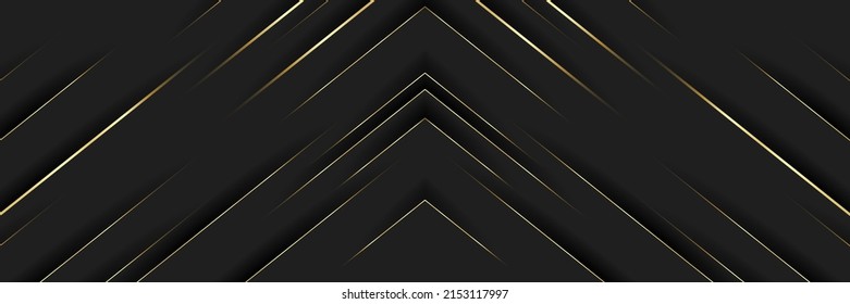 Luxury pattern. Gold line background