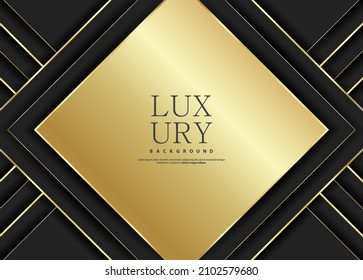 Patrón de lujo. Fondo de rayas de brillo de oro premium.