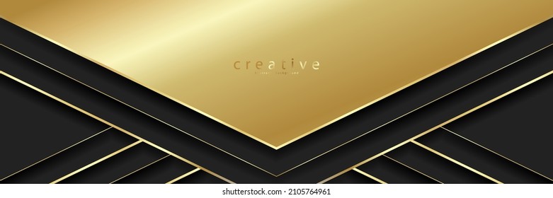 Luxury pattern. Premium gold glitter stripes background.