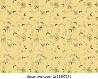 A luxury peony seamless floral botanical pattern featuring intricate designs, ideal for elegant textiles, wallpapers, and upscale packaging projects.