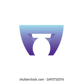 luxury perfume A letter logo design in smooth way for cosmetics, spray, beauty fragrance, business  