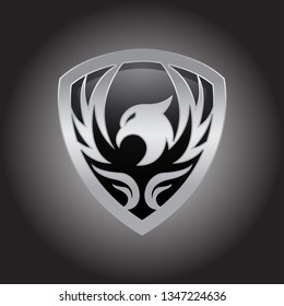 luxury phoenix logo concept, best phoenix bird logo design, phoenix vector logo