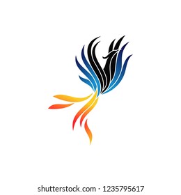 Luxury Phoenix Logo Design