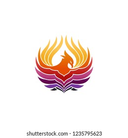 Luxury Phoenix Logo Design