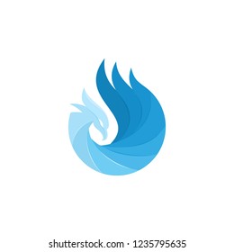 Luxury Phoenix Logo Design