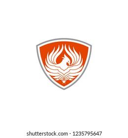 Luxury Phoenix Logo Design