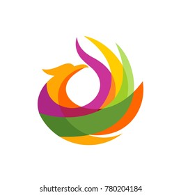 Luxury Phoenix Logo vector