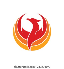 Luxury Phoenix Logo vector