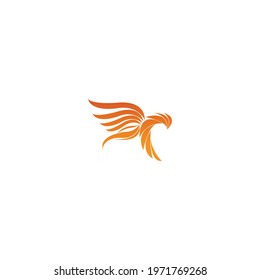 luxury phoenix logo vector. Creative Phoenix bird logo vector design illustration