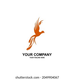luxury phoenix logo vector. Creative Phoenix bird logo vector design illustration