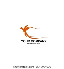 luxury phoenix logo vector. Creative Phoenix bird logo vector design illustration