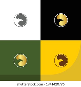 luxury phoenix vector logo design