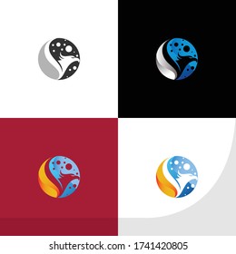 luxury phoenix vector logo design