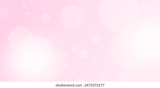 Fondo abstracto de desenfoque rosa de lujo con luces bokeh para fondos concepto de San Valentín.