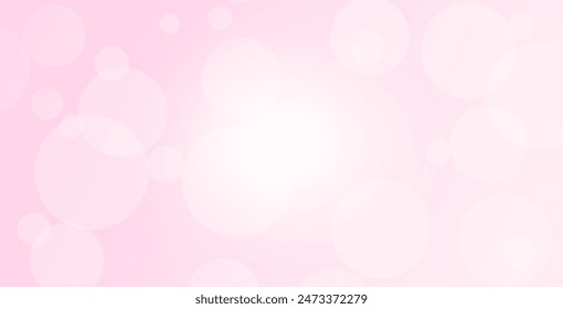 Luxury pink blur abstract background with bokeh lights for backgrounds concept of valentine day.