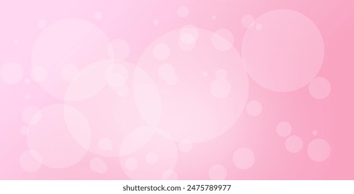 Luxury pink blur abstract background with bokeh lights for backgrounds concept of valentine day.