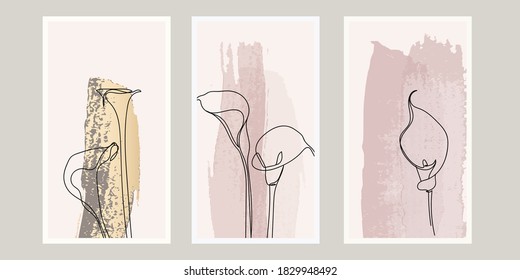 Vector de fondo botánico rosa de lujo con arte de pared de decoración metálica dorada