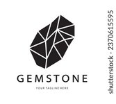  Luxury Polygon Diamond Crystal Line Art,Gem,Gemstone Emerald,Jade,Diamond, Gold, and Precious Jewelry Logo Design