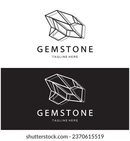  Luxury Polygon Diamond Crystal Line Art,Gem,Gemstone Emerald,Jade,Diamond, Gold, and Precious Jewelry Logo Design