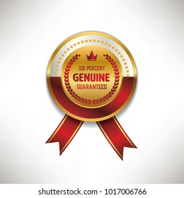 Luxury premium commercials golden badge labels.,vector illustration