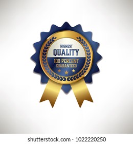 Luxury premium commercials golden badge labels.,vector illustration