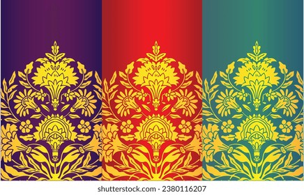 Luxury premium cover design set. Abstract background with gold line pattern. Royal vector template for premium menu, formal invitation, flyer layout, invite card,card, cover, wedding invitation, poste