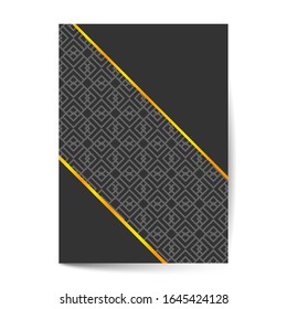 Luxury Premium design cover page ,Financial Annual report for Business brochure layout design template.