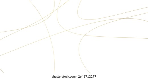 Luxury premium golden random chaotic wave lines abstract background. Vector, illustration	