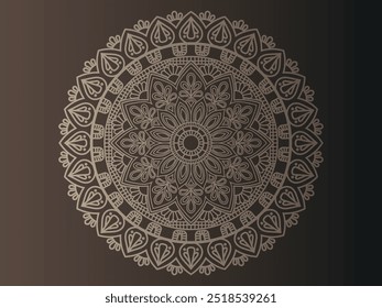 Luxo Premium olhando Mandala Design