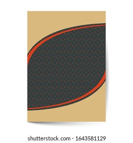 Luxury Premium menu design,Financial Annual report for Business brochure layout design template, Flyer Design or Leaflet advertising