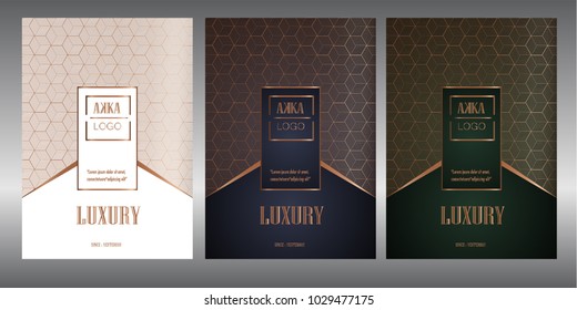 Luxury Premium Menu Design,Product Cover Package, Bag,Financial Annual Report For Business Brochure Layout Design Template, Flyer Design Or Leaflet Advertising,  A4 Size Illustrator 