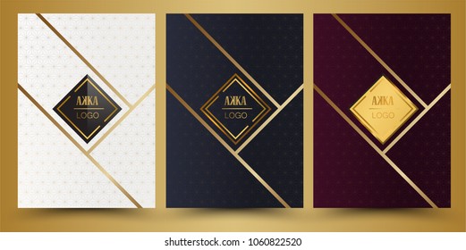 Luxury Premium Menu Design,Product Cover Package, Bag,Financial Annual Report For Business Brochure Layout Design Template, Flyer Design Or Leaflet Advertising,  A4 Size Illustrator 

