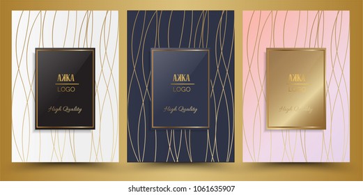 Luxury Premium menu design,Product cover Package, Bag,Financial Annual report for Business brochure layout design template, Flyer Design or Leaflet advertising,  A4 size illustrator