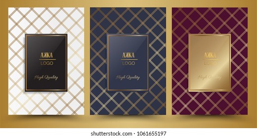 Luxury Premium menu design,Product cover Package, Bag,Financial Annual report for Business brochure layout design template, Flyer Design or Leaflet advertising,  A4 size illustrator 