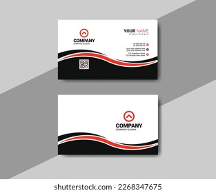 Luxury premium modern business card template design, Creative clean modern business card layout