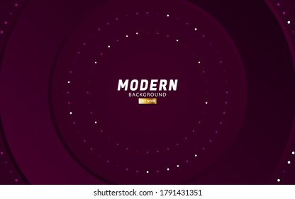 luxury premium purple vector background banner design, in dots circle texture.