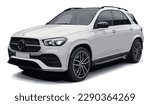 Luxury premium realistic sedan coupe sport colour class white elegant new 3d car urban electric gle gla power style model lifestyle business work modern art design vector template isolated background